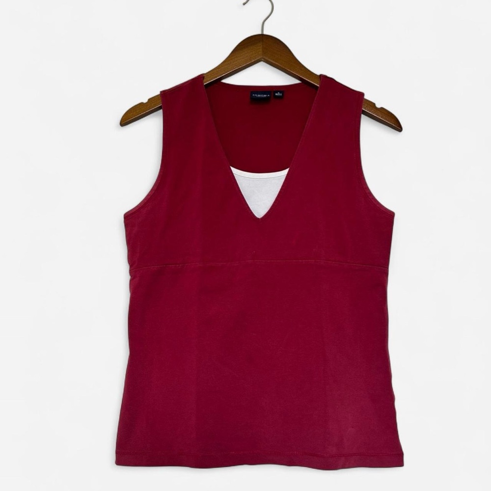 Y2K Red Layered Tank